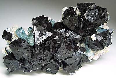 Fluorite/Fluorapatite/Bertrandite, Akchatau, Karaganda Oblast, Kazakhstan, 3 x 5 x 11.4 cm; John Veevaert photo